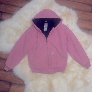 Pink Carhartt Hooded Jacket